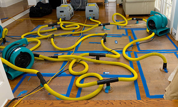 Water damage restoration process in Iroquois Point, HI